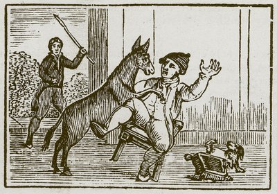 驴子和小狗》（雕刻） 作者 英语学校