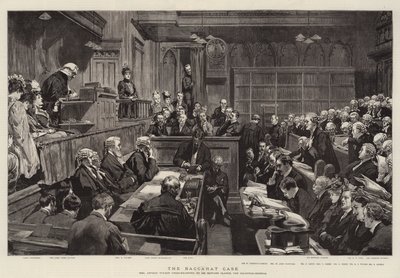 The Baccarat Case (engraving) 作者 英语学校