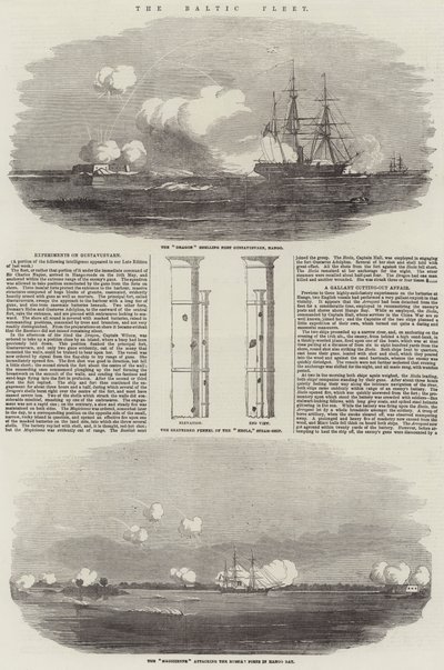 波罗的海舰队（版画） 作者 英语学校