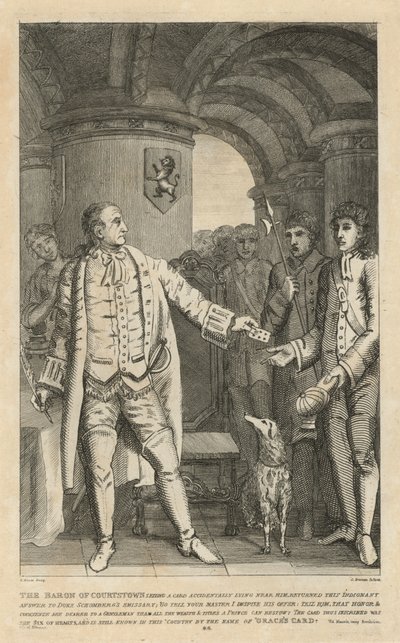 Courtstown of Courtstown回复了对Duke Schombergs使者的愤慨回答 作者 英语学校