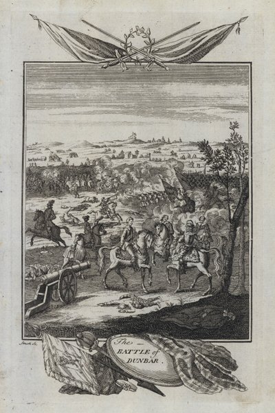 The Battle of Dunbar (engraving) 作者 英语学校