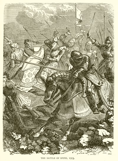 马刺之战，1513年 作者 English School