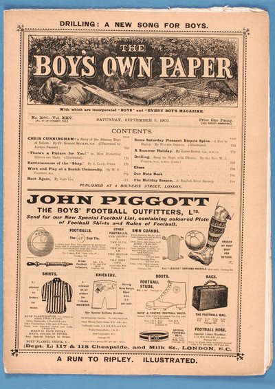 男孩自己的纸，1903年（打印） 作者 英语学校