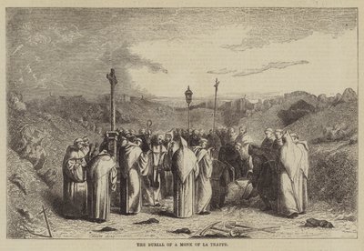 La Trappe 僧侣的葬礼（版画） 作者 英语学校