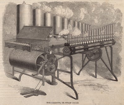 Calliope，一个由Arthur S Denny在美国发明的蒸汽器官 作者 英语学校