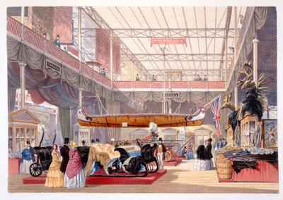 1851年Dickinsons综合图片的加拿大大厅，由Dickinson兄弟出版，1854年 作者 英语学校