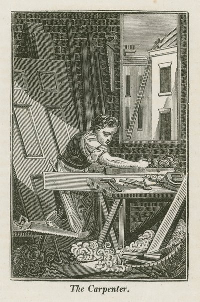 木匠（雕刻） 作者 英语学校
