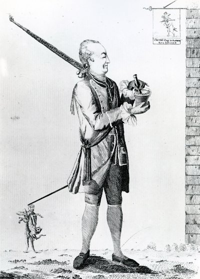 The Chymical通心粉，由G. Terry出版，1772年（mezzotint） 作者 英语学校