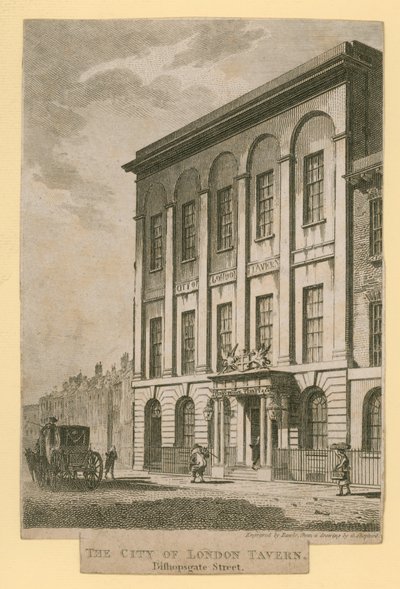 伦敦金融城酒馆，Bishopsgate街 作者 英语学校