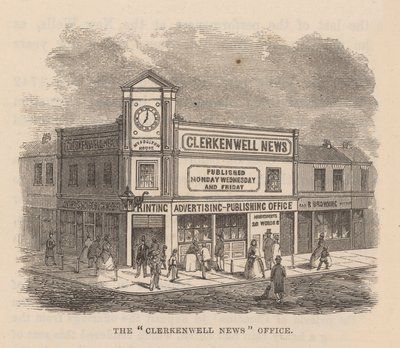Clerkenwell新闻办公室，伦敦Clerkenwell 作者 英语学校