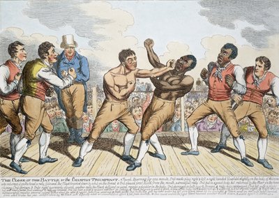 1811年出版的战斗结束或冠军凯旋 作者 英语学校