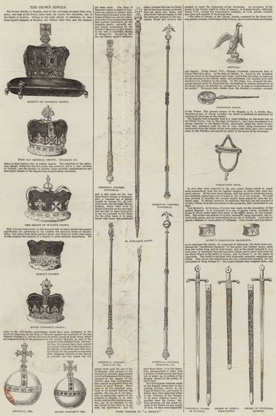 The Crown Jewels (engraving) 作者 英语学校