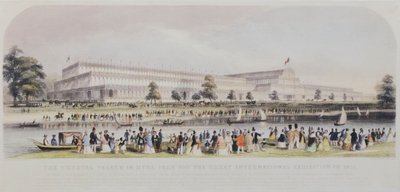 1851 年国际大博览会海德公园水晶宫（印刷品） 作者 英语学校