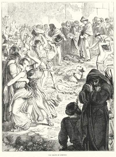 The Death of Stephen (engraving) 作者 英语学校