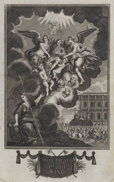国王之死（雕版画 作者 英语学校