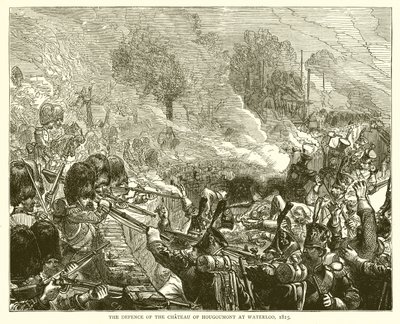 1815年滑铁卢Hougoumont城堡的防御 作者 英语学校