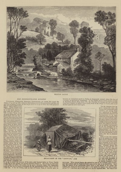 德文特沃特庄园（版画） 作者 英语学校