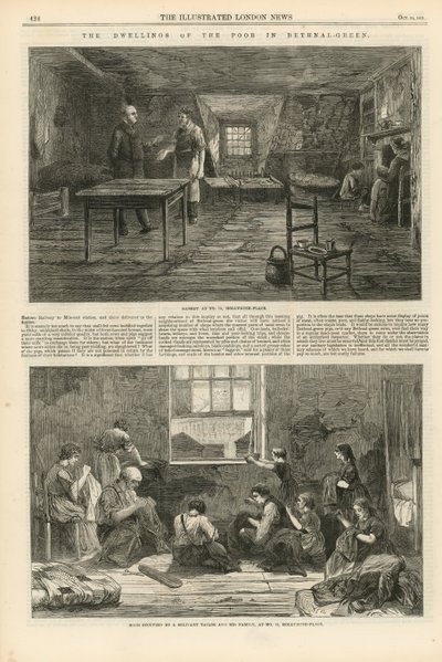 Bethnal Green的穷人住所 作者 英语学校
