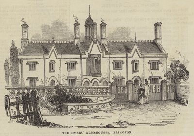 Dyers“Almshouses，Islington 作者 英语学校