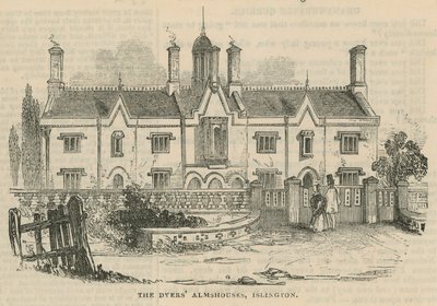 伊斯灵顿的Dyers Almshouses 作者 英语学校
