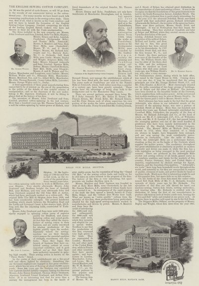 The English Sewing Cotton Company (雕刻) 作者 英语学校