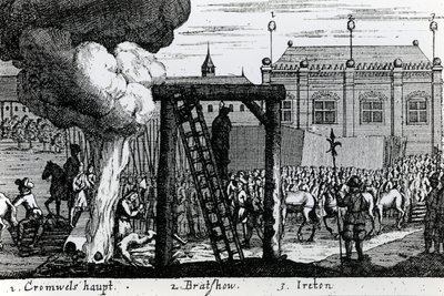 执行Oliver Cromwell，John Bradshaw和Henry Ireton，第166-1页 作者 英语学校