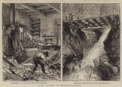 The Floods in Monmouthshire (engraving) 作者 英语学校