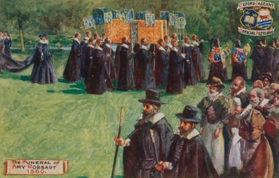 Amy Robsart的葬礼，1560年 作者 英语学校