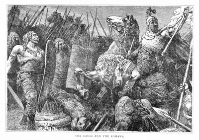 来自法国历史的高卢人和罗马人，Emile de Bonnechose，由Ward，Lock and Co，伦敦出版 作者 英语学校