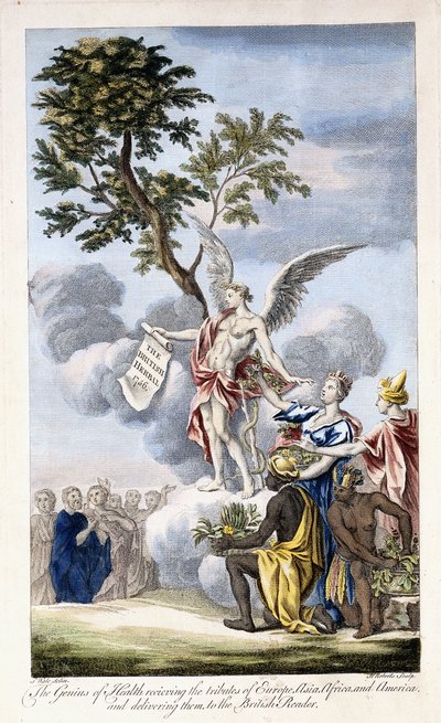 1756-1757年，健康天才接待欧洲，亚洲，非洲和美洲，并将其交付给英国读者 作者 英语学校