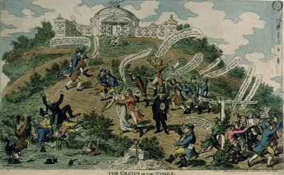 "The Genius of the Times"，为 "Town Talk "的所有者出版。 作者 英语学校