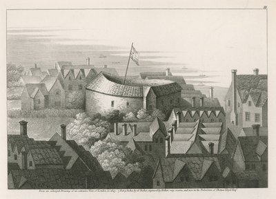 环球剧院，Bankside，Southwark，伦敦 作者 英语学校