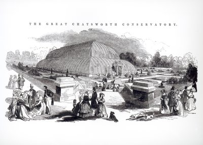 查茨沃斯的伟大音乐学院，1844年 作者 英语学校