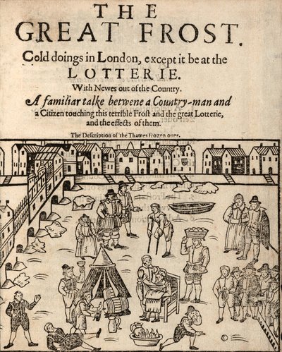 大霜冻，伦敦，1608年 作者 英语学校