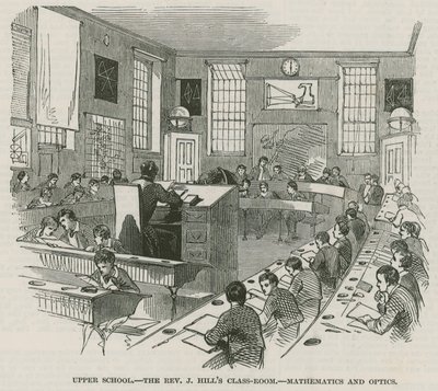 格林威治皇家医院学校;高中：牧师J Hills教室 作者 英语学校