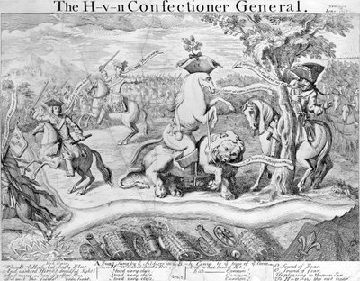 H-V-N糖果公司，c.1743 作者 英语学校