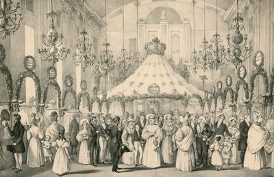 汉诺威广场客房，维多利亚女王在1833年6月19日举行的私人观看，以帮助遇难的外国人 作者 英语学校