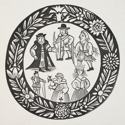 亚当贝尔的历史，Clough的Clim和Cloudeslie的威廉，来自18世纪Chap书籍的插图，John Ashton，酒吧。 1882年 作者 英语学校