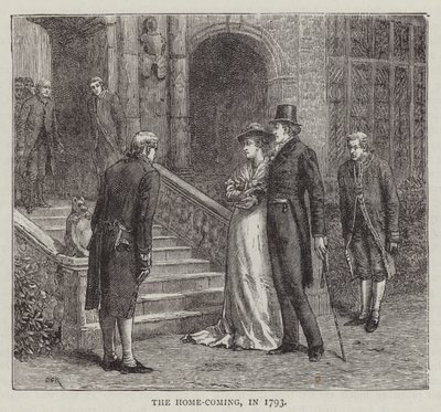 The Home-Coming, in 1793 (engraving) 作者 英语学校