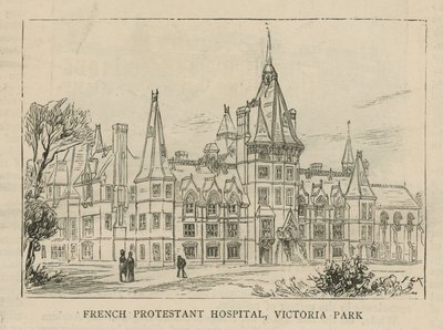 英格兰的胡格诺派：法国新教医院，维多利亚公园 作者 英语学校