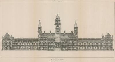 帝国理工学院：由Aston Webb和E Ingress Bell设计 作者 英语学校