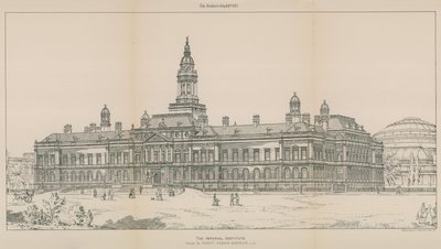 帝国理工学院：Robert Rowand Anderson设计 作者 英语学校