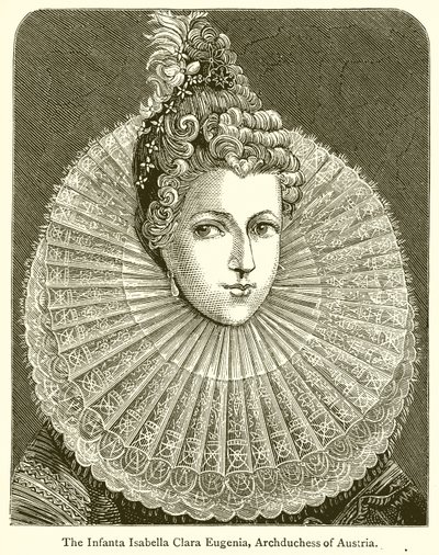 Infanta Isabella Clara Eugenia，奥地利大公 作者 英语学校