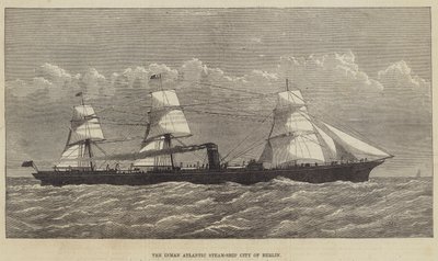 柏林英曼大西洋轮船城（版画） 作者 英语学校
