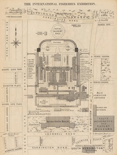 国际渔业博览会，伦敦，1883年 作者 英语学校