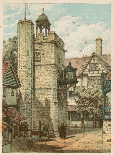南肯辛顿国际健康展，1884年：全圣器，染色，伦敦 作者 英语学校