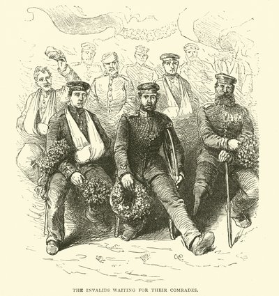 残疾人等待他们的同志，1871-2 作者 英语学校