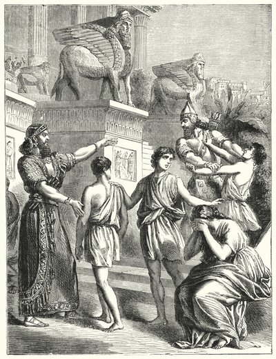 巴比伦的犹太人（版画） 作者 英语学校