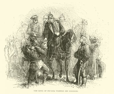 1870年8月，普鲁士国王访问他的士兵 作者 英语学校