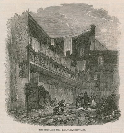 Kings Arms Yard，Coal Yard，Drury Lane 作者 英语学校